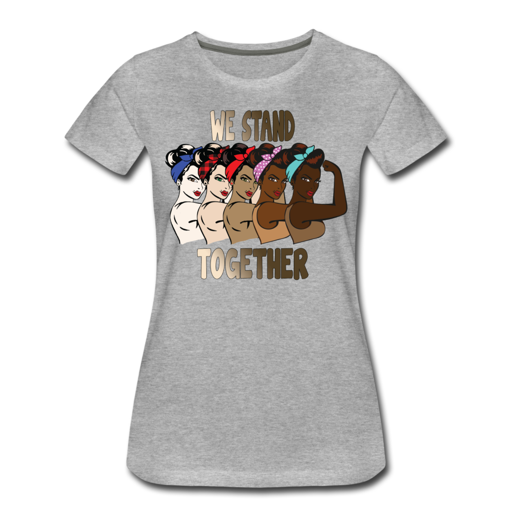 We Stand Together T-Shirt - heather gray
