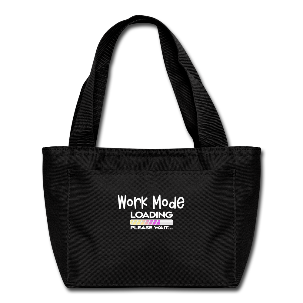 Work Mode Loading Lunch Bag - black